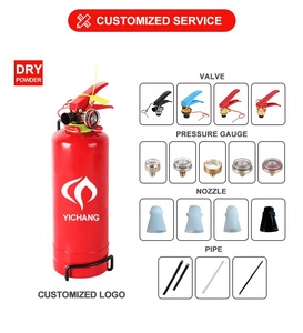 ถังดับเพลิงชนิดผงเคมีแห้งแบบพกพา ABC ได้รับการรับรองมาตรฐาน 3C อุปกรณ์ดับเพลิง ถังดับเพลิง - Product Image 2