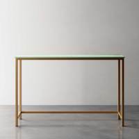 Design minimaliste peinture laquée mate moderne verre céramique Table d'appoint armoire cuisine salle à manger buffet