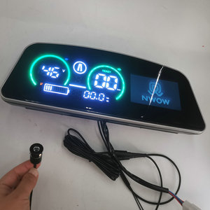 Xe điện mét ba bánh hiển thị + reveres máy ảnh một dòng Tốc độ tín hiệu để hiển thị điện áp tốc độ mức pin chuyển ánh sáng ODO - Product Image 2