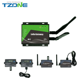 Tzone <span class=keywords><strong>Temperature</strong></span> Monitor Device Solução IoT sem fio Módulo Lora 4G Lora Gateway - Product Image 2