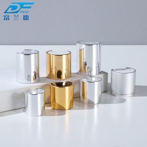 Tapa Deslizante de Aluminio Electrochapado Df Friend en Plata y Oro para Botellas de Tónico y Loción con Cubierta Exterior Personalizable - Product Image 1