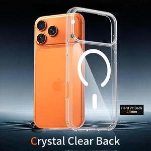 Fundas para Celular <span class=keywords><strong>iPhone</strong></span> 17 <span class=keywords><strong>Pro</strong></span> <span class=keywords><strong>Max</strong></span>, Transparentes, Resistentes a Impactos, Carga Inalámbrica, Magnéticas, Anti-Amarilleo - Product Image 2