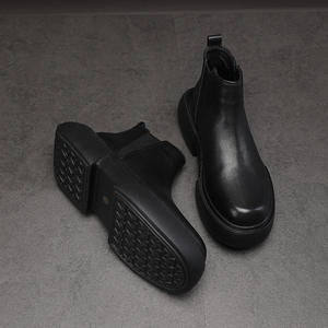 Botas de Senderismo de Cuero Resistentes para Hombre, Impermeables, para Trekking al Aire Libre, con Soporte Cómodo para el Tobillo - Product Image 4