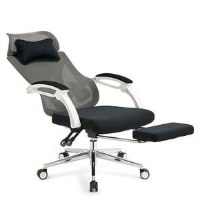 Ventes d'usine de chaises de bureau ergonomiques pivotantes à dossier haut de gamme de luxe en maille <span class=keywords><strong>Chaise</strong></span> de jeu roulante pour le personnel - Product Image 4