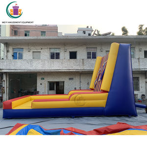 Castillos hinchables de pared para exteriores para niños, con trajes adhesivos, juegos inflables comerciales - Product Image 4