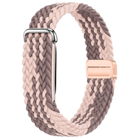 Bracelets de montre magnétiques en nylon tressé personnalisés en gros, accessoires de remplacement pour Google Fitbit Air