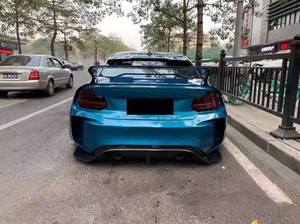 Nuovo Kit Carrozzeria per <span class=keywords><strong>BMW</strong></span> Serie <span class=keywords><strong>2</strong></span> F22 F87 Coupé M2, Aggiornamento M235 Stile IMP, Paraurti Anteriore/Posteriore, Spoiler, Carrozzeria Allargata - Product Image 4