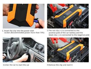 Портативное автомобильное пусковое устройство 89800 мАч, 4 USB-аккумулятора - Product Image 4