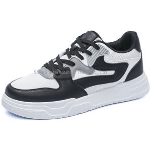 Zapatillas Deportivas de Verano para Hombre, Estilo Skateboarding, Planas, de Cuero Genuino y Malla, Tallas Grandes EU49/50 US15/16, Zapatos Casuales para Caminar - Product Image 2