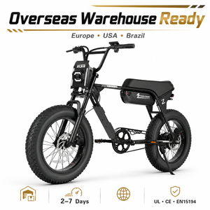Vélo Électrique ZUMI 750W à Pneus Larges, <span class=keywords><strong>20</strong></span> Pouces, Cadre Bas, 48V, Disponible en Stock aux États-Unis, en Europe et au <span class=keywords><strong>Brésil</strong></span>, Livraison Locale Rapide, Fabrication OEM ODM - Product Image 1