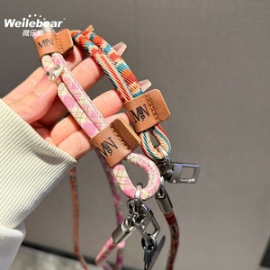 Llavero ajustable con estampado Vintage para teléfono, cordón de hombro firme para montañismo al aire libre, antipérdida, duradero, redondo de gama alta - Product Image 5