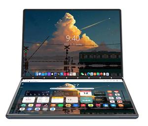 13.5 Inch Dual Screens <b>Mini</b> <b>Laptop</b> Business Entertainment Two Touch Notebook Computer Business <b>Laptops</b> Business <b>Laptops</b> - Product Image 1