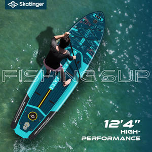 Skatinger OEM 釣り用SUP ドロップステッチ サーフィン インフレータブル スタンドアップパドルボード フィッシング パドルボード 魚釣り用サーフボード - Product Image 2