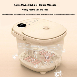带离子排毒功能的电动足部按摩器，可折叠设计，方便足部水疗使用 - Product Image 4