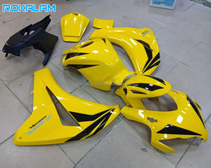 Carenado Amarillo para Honda CBR1000RR <span class=keywords><strong>08</strong></span> 09 10 11 Kit de Carrocería CBR1000 RR 2008 2009 2010 2011 <span class=keywords><strong>CBR</strong></span> <span class=keywords><strong>1000RR</strong></span> Piezas ABS - Product Image 1