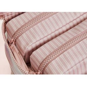 Portable Travel Large Capacity Double-layer Transparent PVC Makeup <b>Storage</b> Bag Female <b>Toiletry</b> Cosmetic Bag Case - Product Image 5