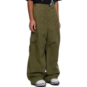 กางเกงคาร์โก้ Yk2 สำหรับผู้ชาย กางเกงคาร์โก้ทรงหลวมสี่กระเป๋าสำหรับผู้หญิง คุณภาพสูง - Product Image 5