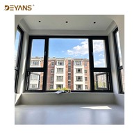 Ventana Abatible de Aluminio con Doble Acristalamiento y Rotura de Puente Térmico para Viviendas