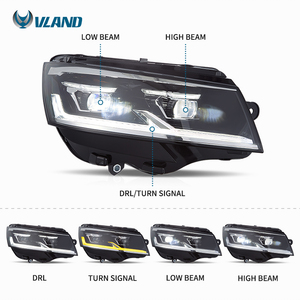 Faros Delanteros LED VLAND de Repuesto para VW Volkswagen Transporter <span class=keywords><strong>Multivan</strong></span> Caravelle T6.1 2019 2020 2021 <span class=keywords><strong>2022</strong></span> 2023 2024 - Product Image 2