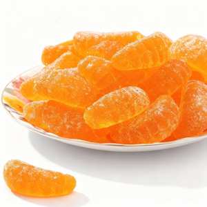 Gomitas de Naranja 3D al por Mayor, Recubiertas de Azúcar, Sabor Afrutado, Masticables, Envasadas Individualmente, Bolsa a Granel Suave - Product Image 3