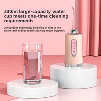 Irrigador Bucal Eléctrico Portátil para Eliminar el Sarro, Limpieza Dental en Casa, Resistente al Agua IPX6