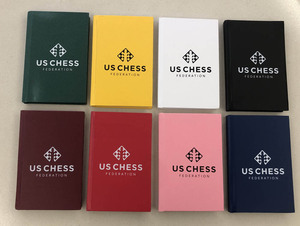 Sang trọng bìa cứng cờ vua scorebook với tùy chỉnh thiết kế in ấn SB06 - Product Image 2