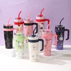 <span class=keywords><strong>Le</strong></span> Chen Cadeaux de Noël Tasse Isotherme à Poignée en Acier Inoxydable 304 de 40oz, Motifs Mignons Melody Kuromi Cinnamoroll, Isolation Sous Vide 6-12 - Product Image 1