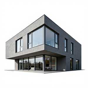 Fanchen DK8 Série 85 Fenêtres en aluminium à battant simple Sécurité enfant Design contemporain Coupe-vent Résistant au feu Garantie 1 an - Product Image 1