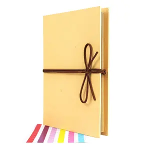 Plakboeken Hardcover Handgemaakte Kraftpapier Diy Anniversary Schetsboek Fotoalbum Voor Geschenken