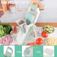 Multifunctionele groentehakker, rasp, snijder, keukenaccessoires, handmatige fruitsnijder, schaaf, kaas- en uien snijder