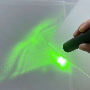 Panneau diffuseur en polycarbonate à angle biaisé 6 mm, rétroéclairage PC 610x1220 mm, panneau d'éclairage pour l'affichage en musée, lumière Rina Tech - Product Image 3