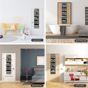 Qua cửa tổ chức với 5 công suất lớn túi và <span class=keywords><strong>10</strong></span> Lưới túi treo lưu trữ tổ chức cho phòng ngủ - Product Image 6