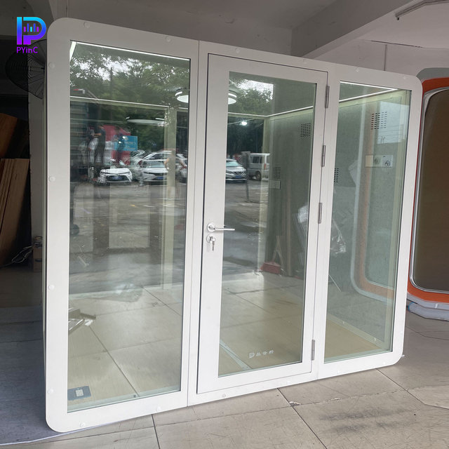 Hot Sale Soundproof Pod for Office Building Home Office Large Single-Person Live Broadcast Pod 40dB Insulation Steel Frame