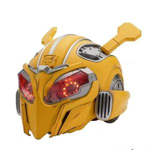 Caschi LED Mecha Transformer in Plastica Accattivanti con Controllo Vocale e Touch per Feste di Halloween e Compleanni, Riutilizzabili ed Ecologici - Product Image 6