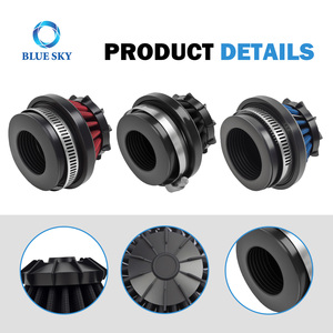 <span class=keywords><strong>Filtre</strong></span> à air universel pour carburateur de moto, VTT, Pit Bike, <span class=keywords><strong>filtre</strong></span> à air à haut débit avec entrée de 35/42/48/50 mm et pince - Product Image 3