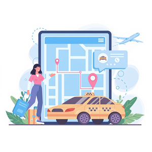 ออกแบบ UI UX สำหรับแอปแท็กซี่แบบกำหนดเอง พร้อมโครงสร้างการทดสอบ A/B และแอปมือถือแท็กซี่ ประสบการณ์ 20 ปี  ปรับแต่งเพื่อการใช้งานตามข้อมูล - Product Image 1