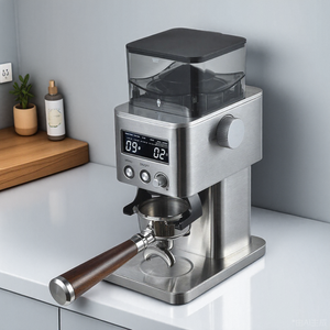 Tıkanmış toz koruması CG020A ile ev kullanımı paslanmaz çelik konik kahve değirmeni - Product Image 5