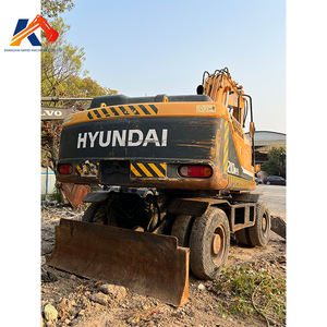Excavadora de Ruedas Hyundai 210W-9 Usada, Modelo 2021, Motor Cummins, Caja de Cambios, Bomba y Rodamientos, Componentes Principales, Fabricada en China - Product Image 3