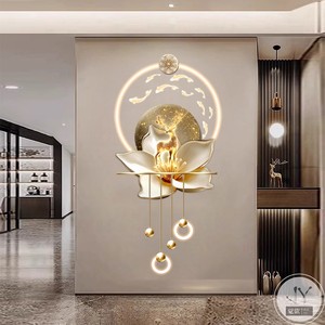 Murales di Lusso con <span class=keywords><strong>Albero</strong></span> <span class=keywords><strong>della</strong></span> Fortuna per Ingresso, Corridoio e Aisle, Decorazioni Luminose di Alta Classe, <span class=keywords><strong>Dipinti</strong></span> di Natura Morta - Product Image 4