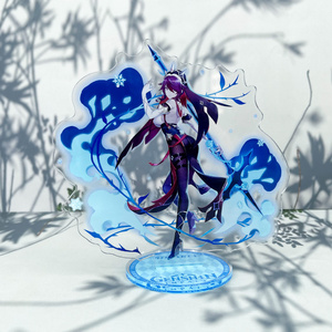 Genshin-figura de acción de Anime de impacto, soporte acrílico, modelo de juguete Hutao Raiden Shogun kokokomi <span class=keywords><strong>Kazuha</strong></span> <span class=keywords><strong>Ayaka</strong></span>, decoración de escritorio, regalos - Product Image 4