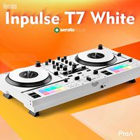 Hercules HiCool T7, contrôleur de vinyle professionnel pour DJ, contrôleur de scratch Serato, vente directe d'usine