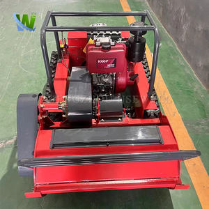 Коммерческая Беспроводная гусеничная Тракторная роботизированная газонокосилка, газонокосилка для резки травы - Product Image 3