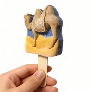 <span class=keywords><strong>Helado</strong></span> de Camello 3D Premium, Creatividad Cultural, Novedad, Envasado Individualmente, Sabor Exótico, Bolsa Congelada, Atracciones Turísticas, HALAL - Product Image 2