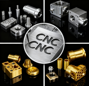 5-осевая фрезерная обработка, латунные детали из нержавеющей стали - Product Image 1