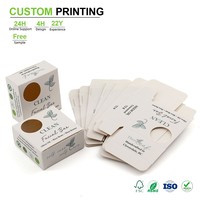 Boîtes personnalisées pour nettoyants en carton WLC avec fenêtre ronde découpée et fenêtre à découpe, boîte gaufrée pour barres solides, MOQ 50 pièces par taille