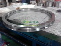 Nouvelle remorque de soudage en acier robuste ACTA, plateau tournant, 3-8 tonnes, barre de traction complète, certifiée ISO 9001, prévention de la rouille, logo personnalisé