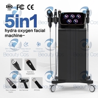 Limpiador Facial Newstyle Skin Scrubber Hydro 5 en 1, Microdermoabrasión, Hidrofacial, Máquina de Limpieza Facial con Vacío, Limpieza Profunda, Cuidado de la Piel