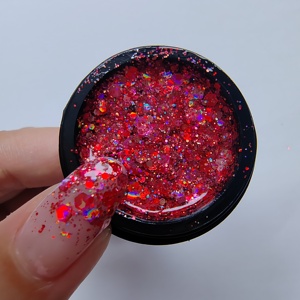 Nouvelle Tendance <span class=keywords><strong>Kit</strong></span> Gel Paillettes Grandes Scintillantes Très Vendu OEM Logo Personnalisé Vente en Gros Salon de Manucure Gel Paillettes Haute Qualité Échantillon Gratuit - Product Image 6