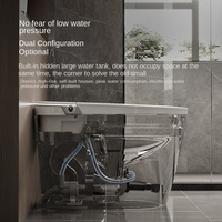 H061 Nouvelle toilette intelligente en céramique pour la maison