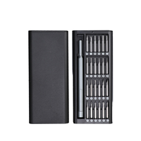 Jeu d'embouts de réparation multifonctions de précision 25-en-1 Tournevis S2 24-en-1 pour téléphones portables, ordinateurs, acier industriel, plastique